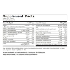 Close-up of Ultra Solo Without Iron capsules highlighting convenient once-daily intake.