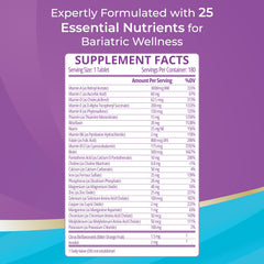 Bariatric Best High ADEK bottle used with meals for consistent nutrients.