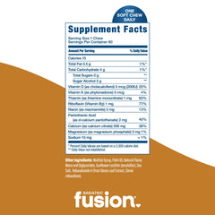 Bariatric Fusion vanilla calcium chew texture close-up