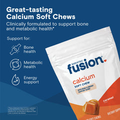 Close-up of Bariatric Fusion caramel chew, sugar-free and easy to chew