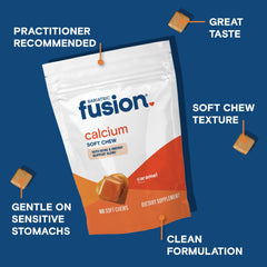 Box and blister packaging of Bariatric Fusion calcium chews