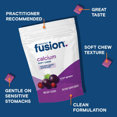 Bariatric Fusion calcium chews soft texture closeup for easy daily intake