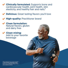 Bariatric Fusion ingredients label with gluten, dairy, soy free icons