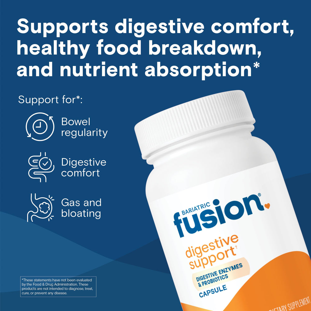 Bariatric Fusion digestive enzymes capsules for better nutrient absorption