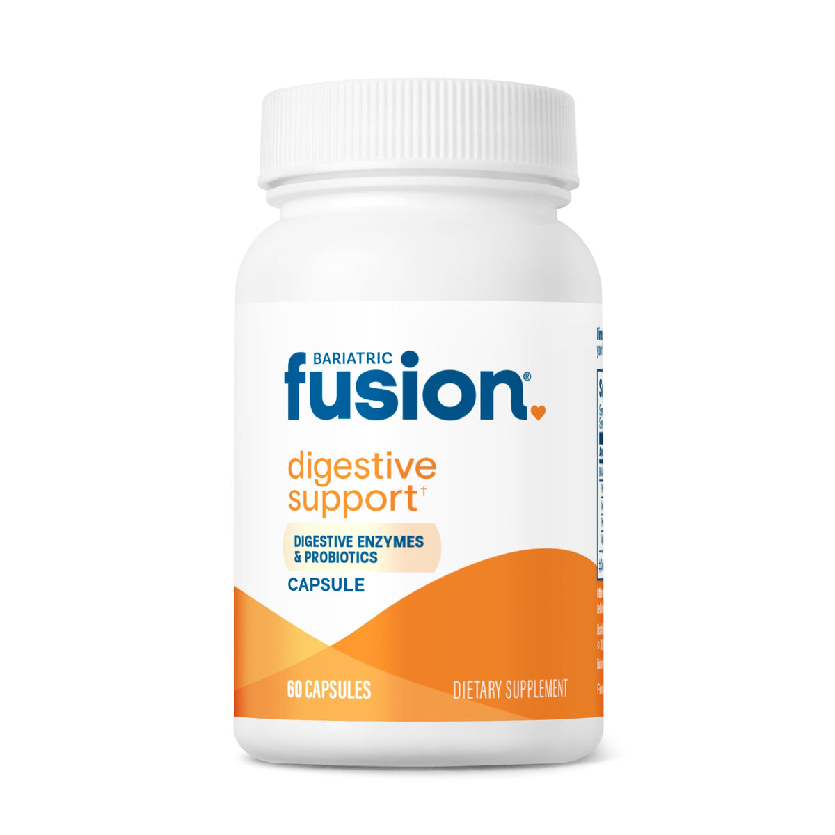 Bariatric Fusion digestive support bottle ready for daily gut health management
