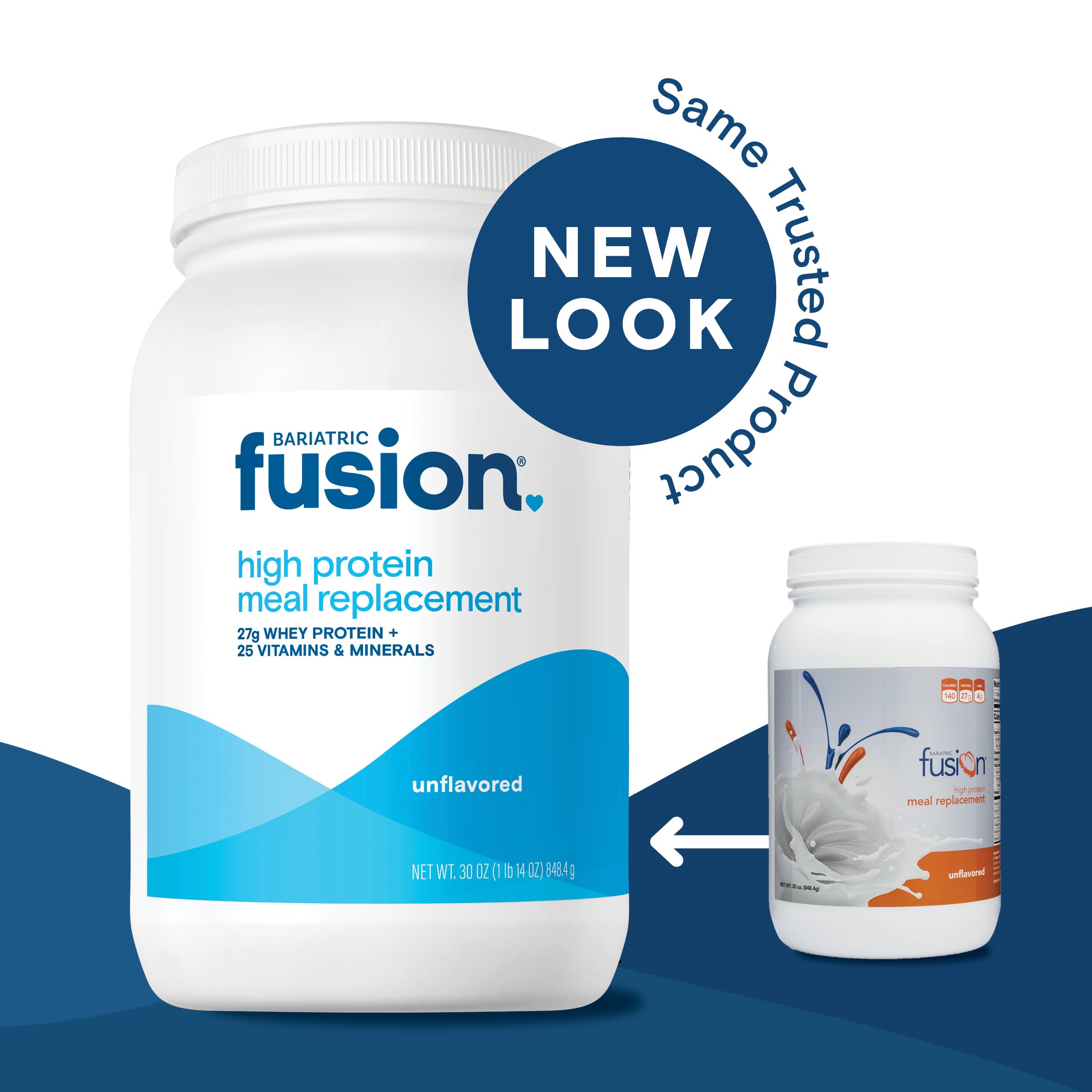 Bariatric Fusion gluten-free, aspartame-free, and sugar-free formulation for sensitive diets.