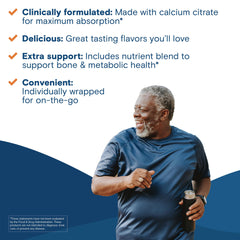 Bariatric Fusion sugar-free calcium chews package design