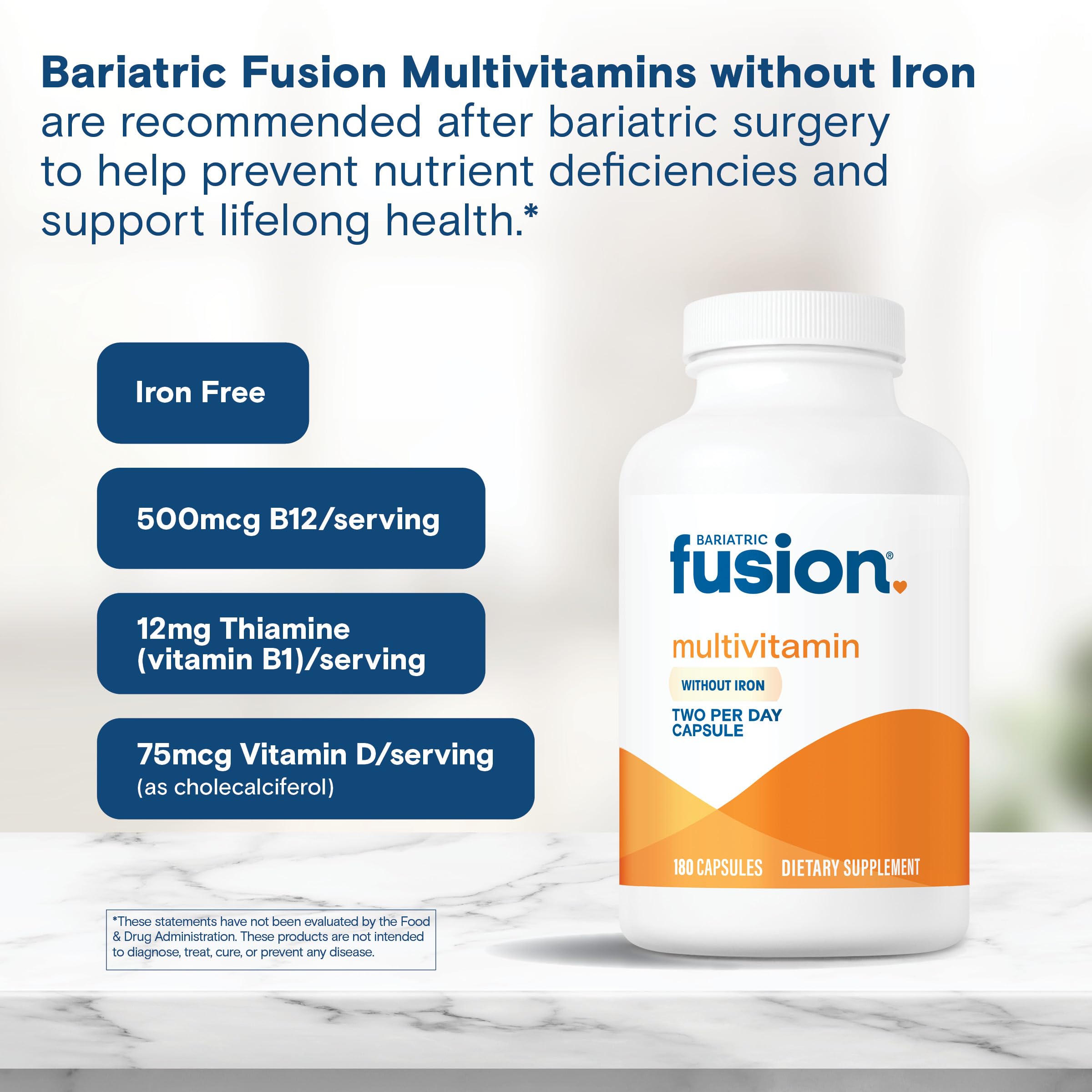 Bariatric Fusion sugar free gluten free formula fits post op diets