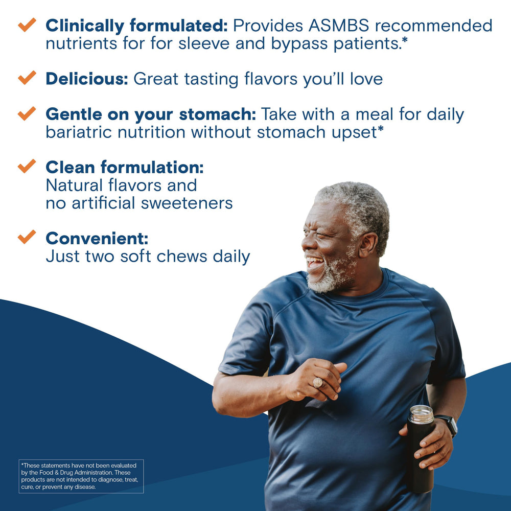Sugar-free gluten-free Bariatric Fusion label detail