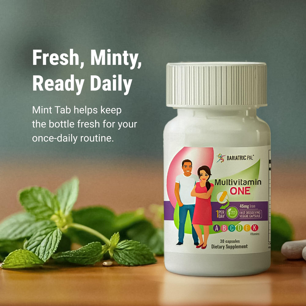 BariatricPal Multivitamin ONE is made in the USA at a CGMP certified facility.