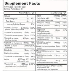 BariatricPal Multivitamin ONE supports hair, skin, and nails.