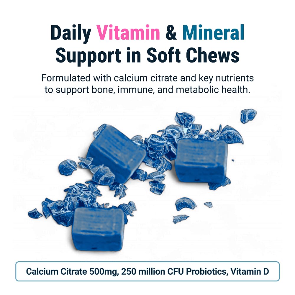 BariatricPal Probiotics-boost Soft Chews close-up emphasizing digestive health support.