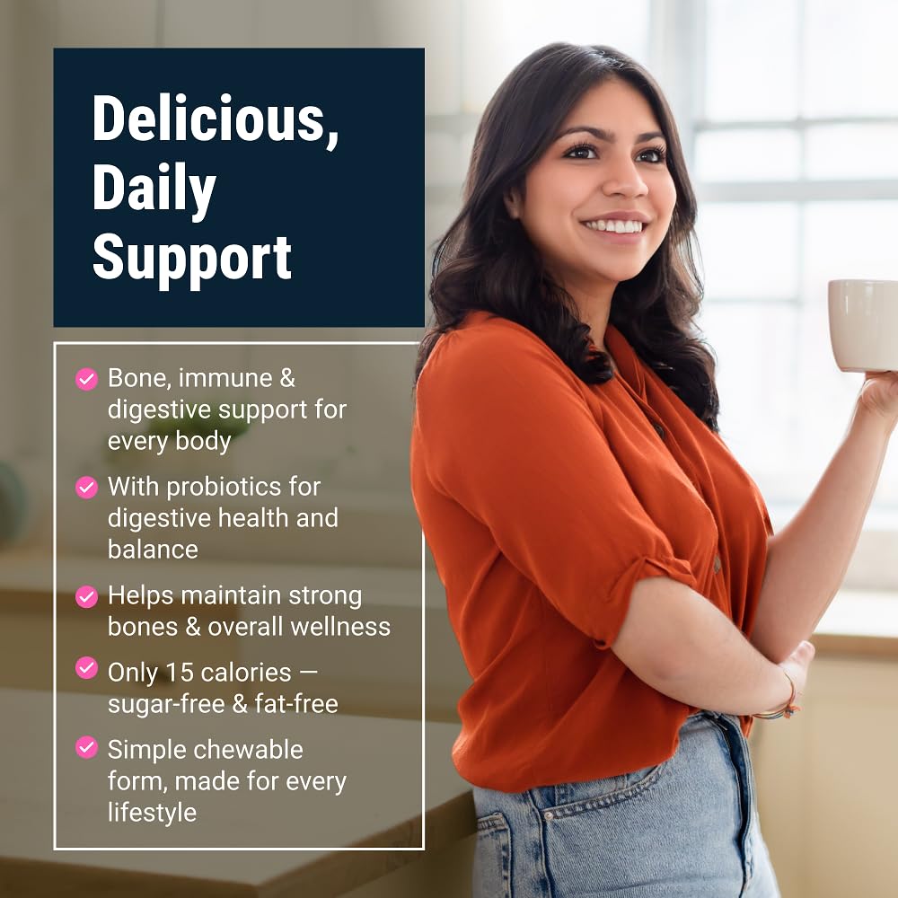 BariatricPal strawberry twist chews on pack designed for daily calcium intake.