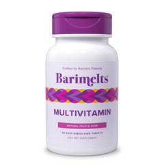 Barimelts multivitamin tablets front view for post-bariatric nutrition