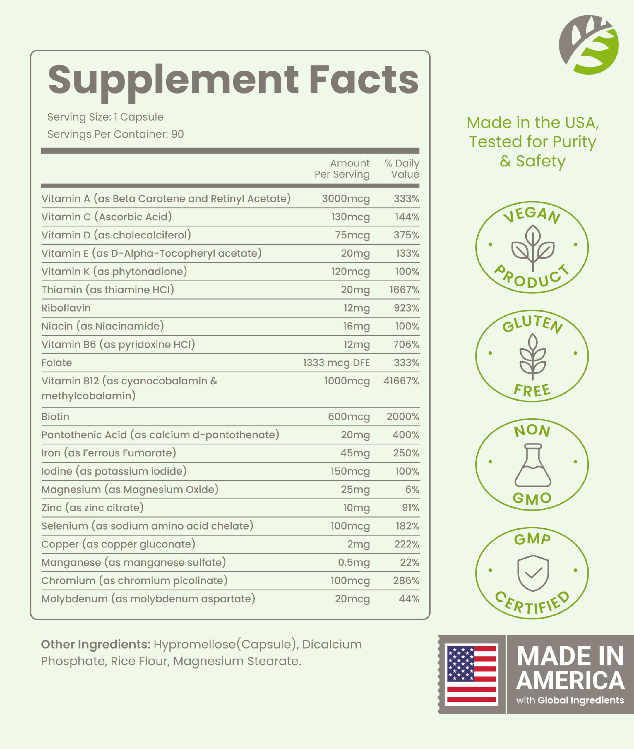 BariSlim iron-45mg capsule close-up supporting energy after surgery