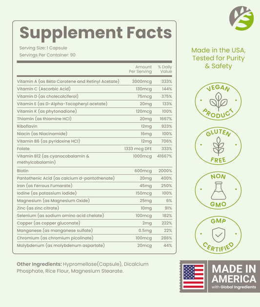 BariSlim iron-45mg capsule close-up supporting energy after surgery