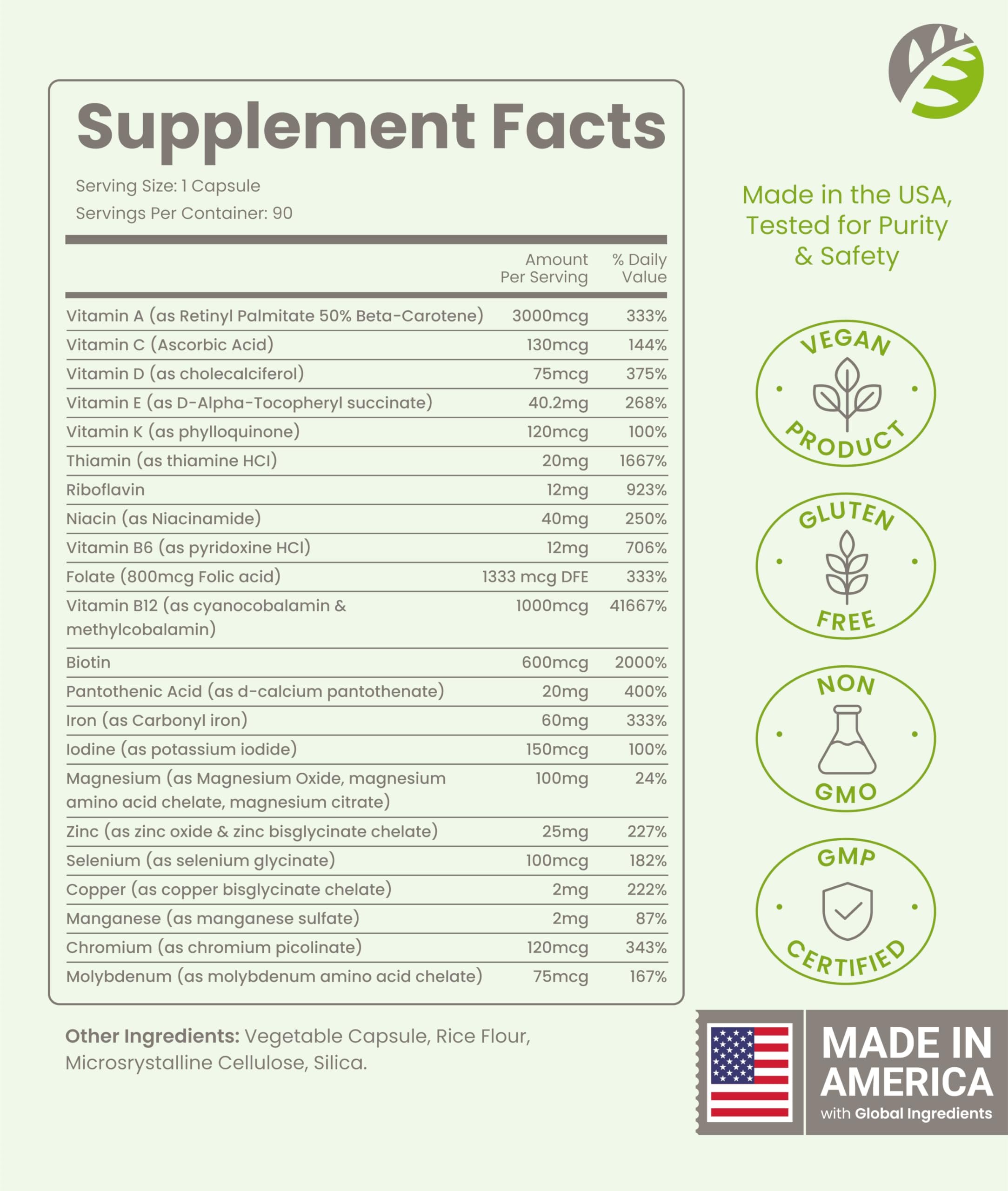 BariSlim iron-rich capsule closeup highlighting iron for energy support.