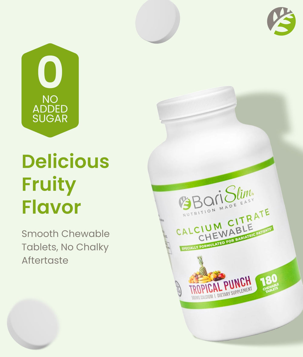 Barislim Tropical Punch flavor bottle is shown for daily wellness.