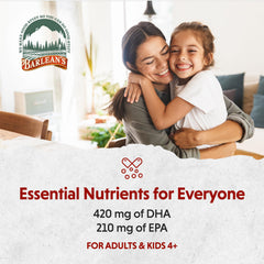 Barlean's algae oil emulsion texture, smooth taste and high absorption.