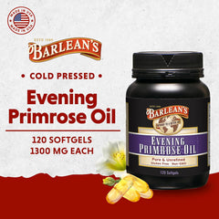 Close-up of Barlean's softgels—GLA-rich capsules for daily wellness.