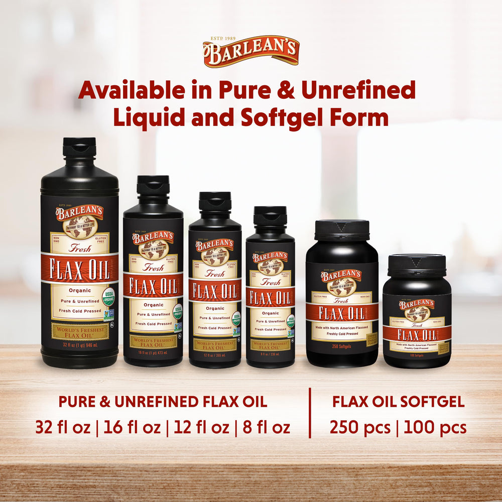 Barlean's USA-made seal reinforces trusted quality and heritage