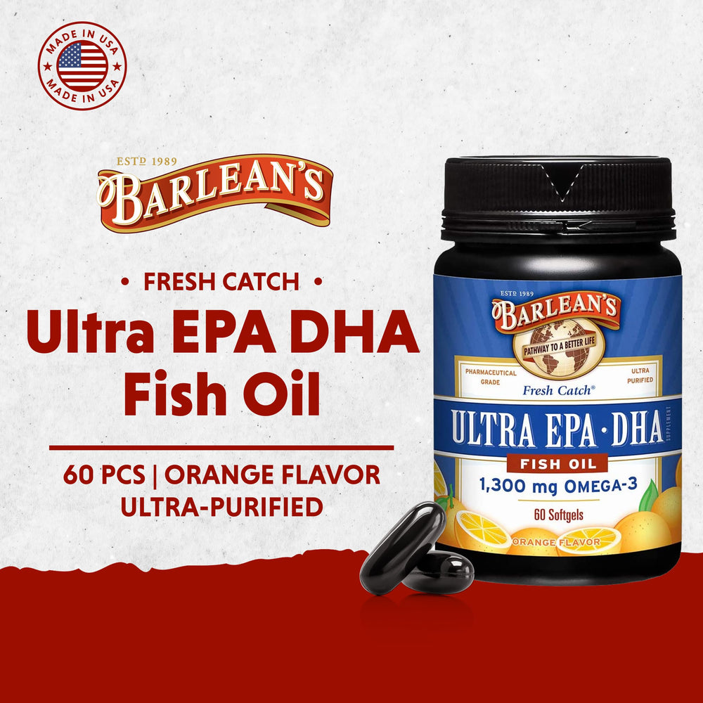 Barlean's wild-caught fish oil sustainability image for daily omega-3