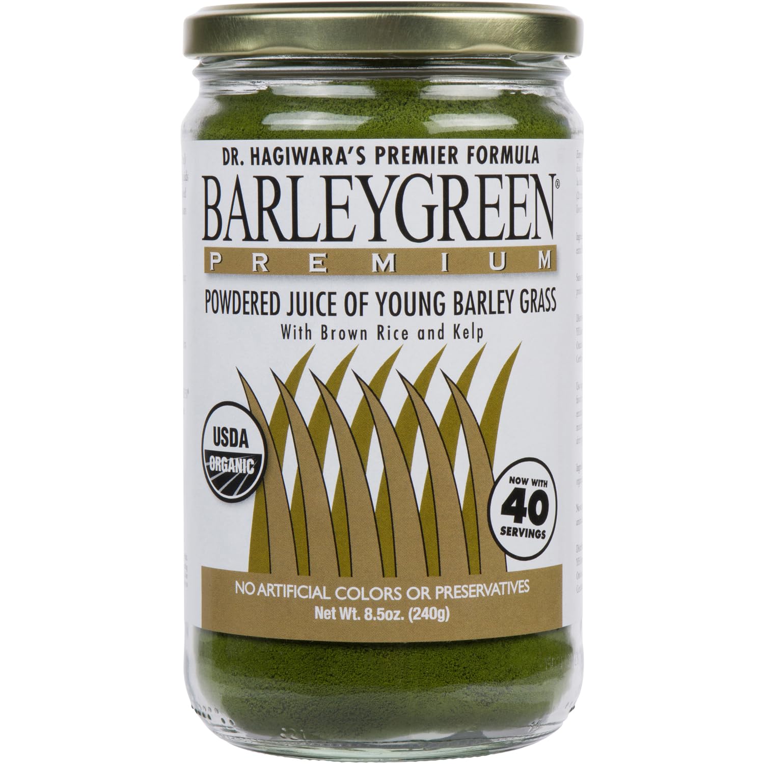 BARLEYGREEN Dr Hagiwara bottle with kelp blend for daily nutrition