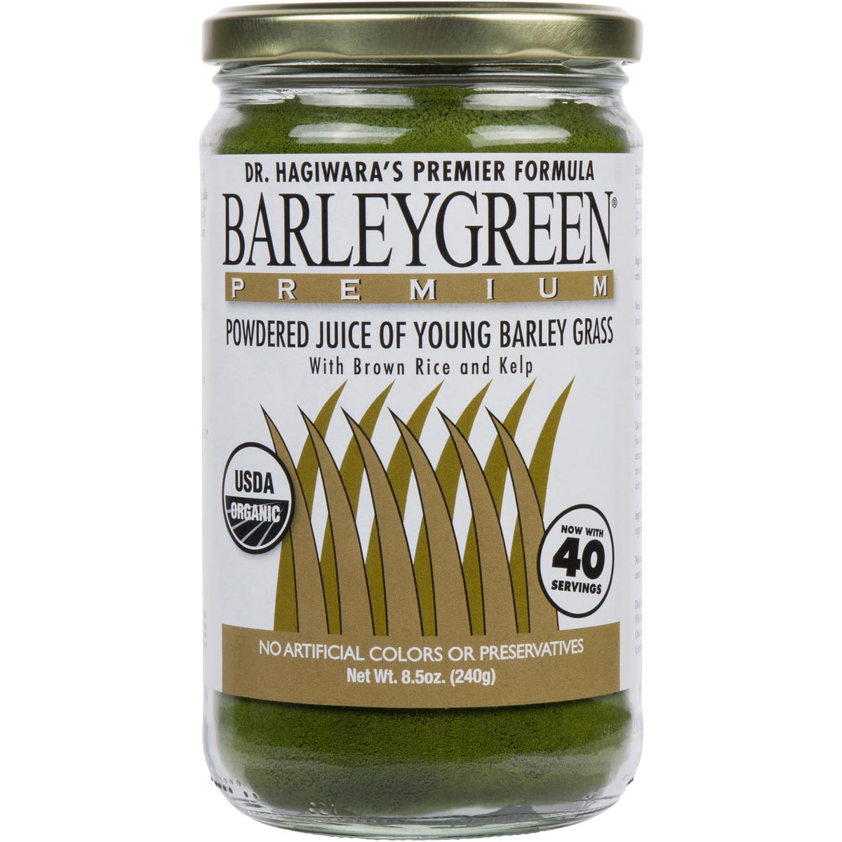 BARLEYGREEN Dr Hagiwara bottle with kelp blend for daily nutrition