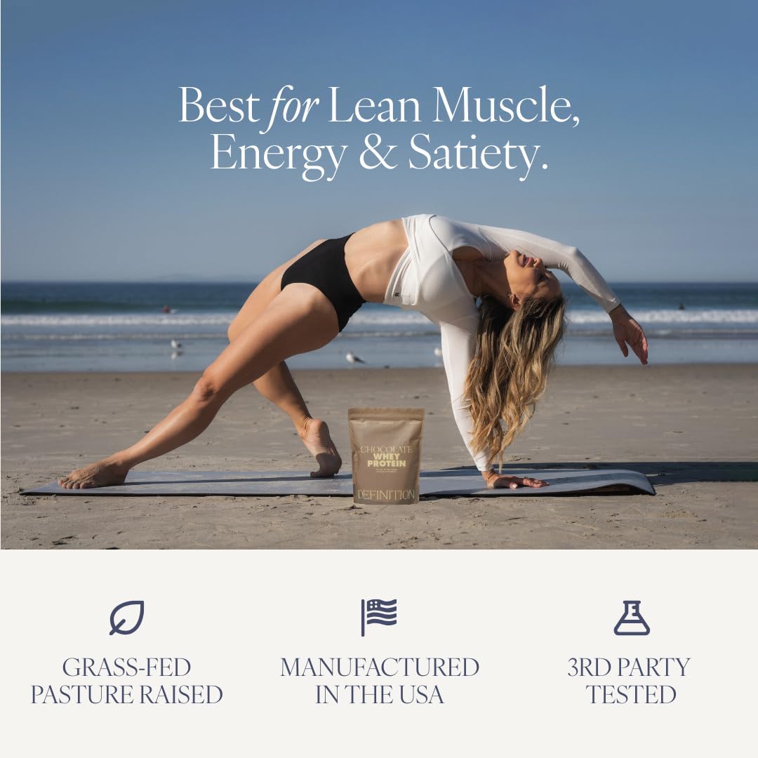 Barre Definition grass-fed dairy sourcing icon emphasizes clean ingredients.