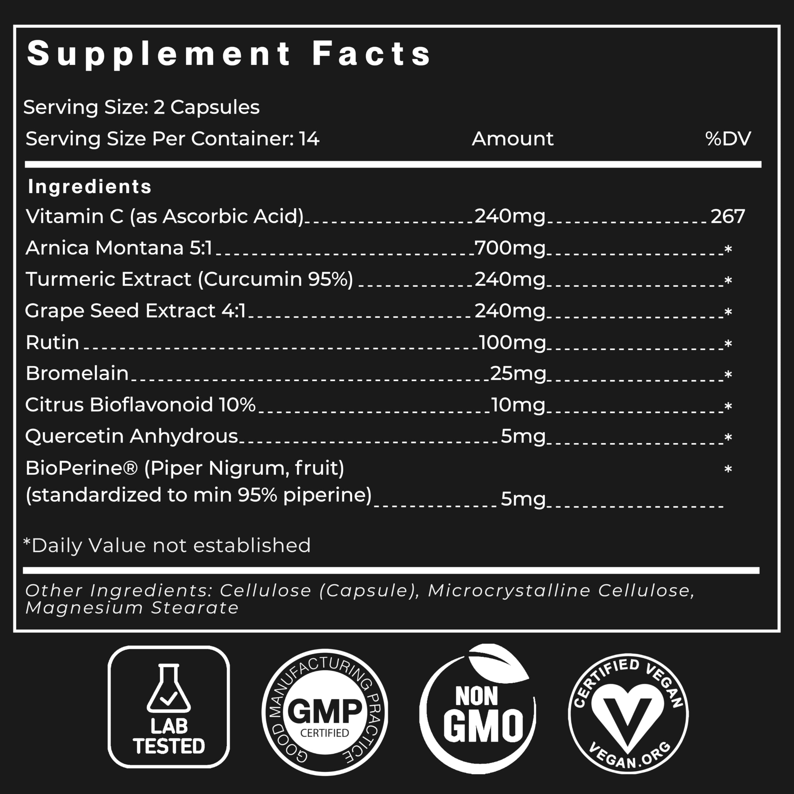 Barrett Recovery Arnica+ routine-use shot shows easy daily integration.