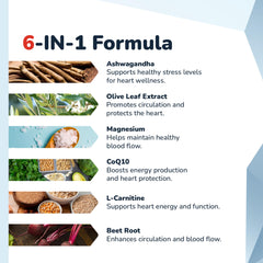 Barton Nutrition HealthyHeart Support+ CoQ10 capsules indicate cellular energy support.
