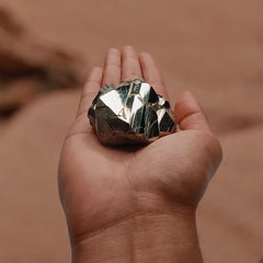 Bartra Product pyrite gift presented in Inca Mantle bag