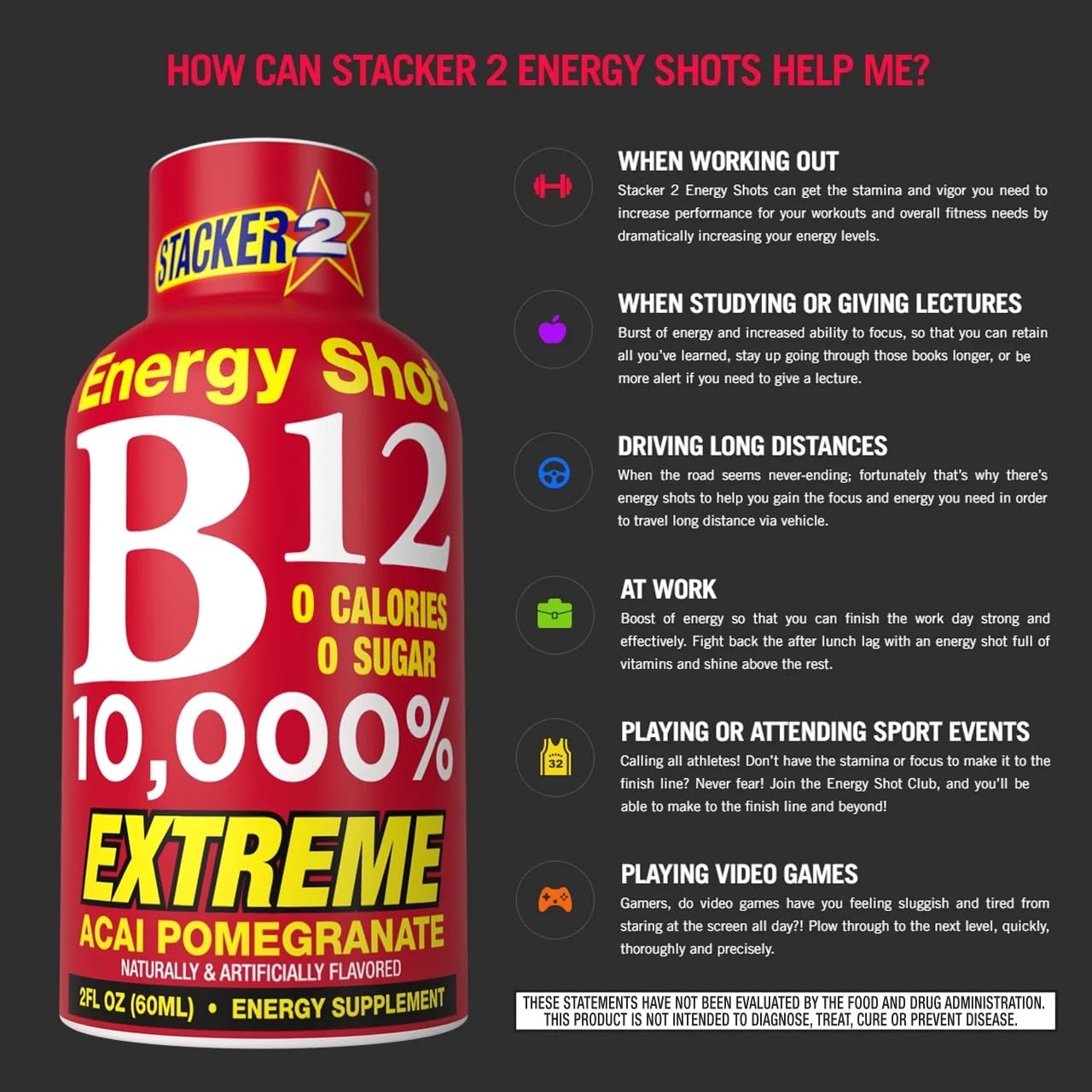 BASED BOX Stacker2 2oz packaging shown for convenient energy on the go.