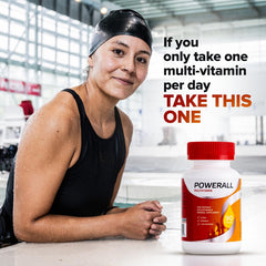 Basic Brands PowerAll capsules pouring into a tray for daily routine