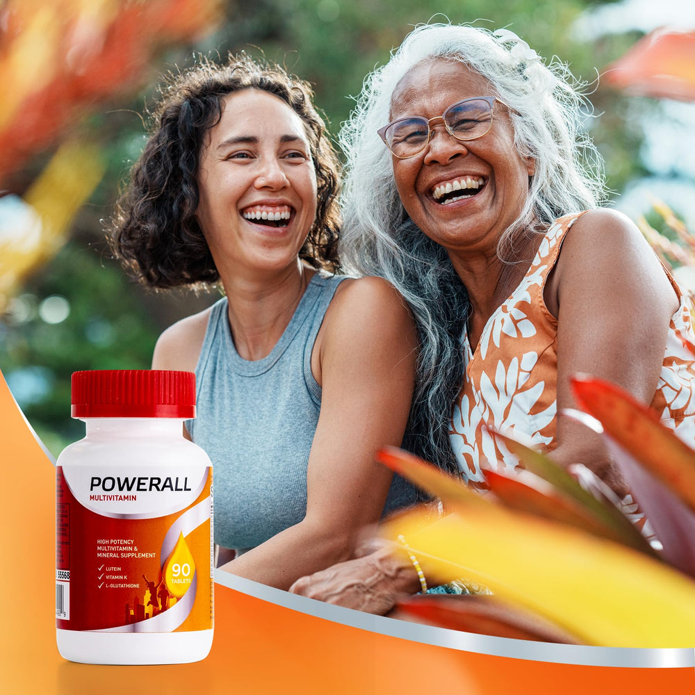 Basic Brands PowerAll vitamins with vitamin K and lutein for bone and vision support