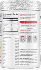 Basic Supplements Whey Protein Isolate scoop demonstrates fast absorption for post-workout recovery