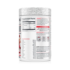 Basic Supplements beef isolate ingredients label highlighting nine essential amino acids.
