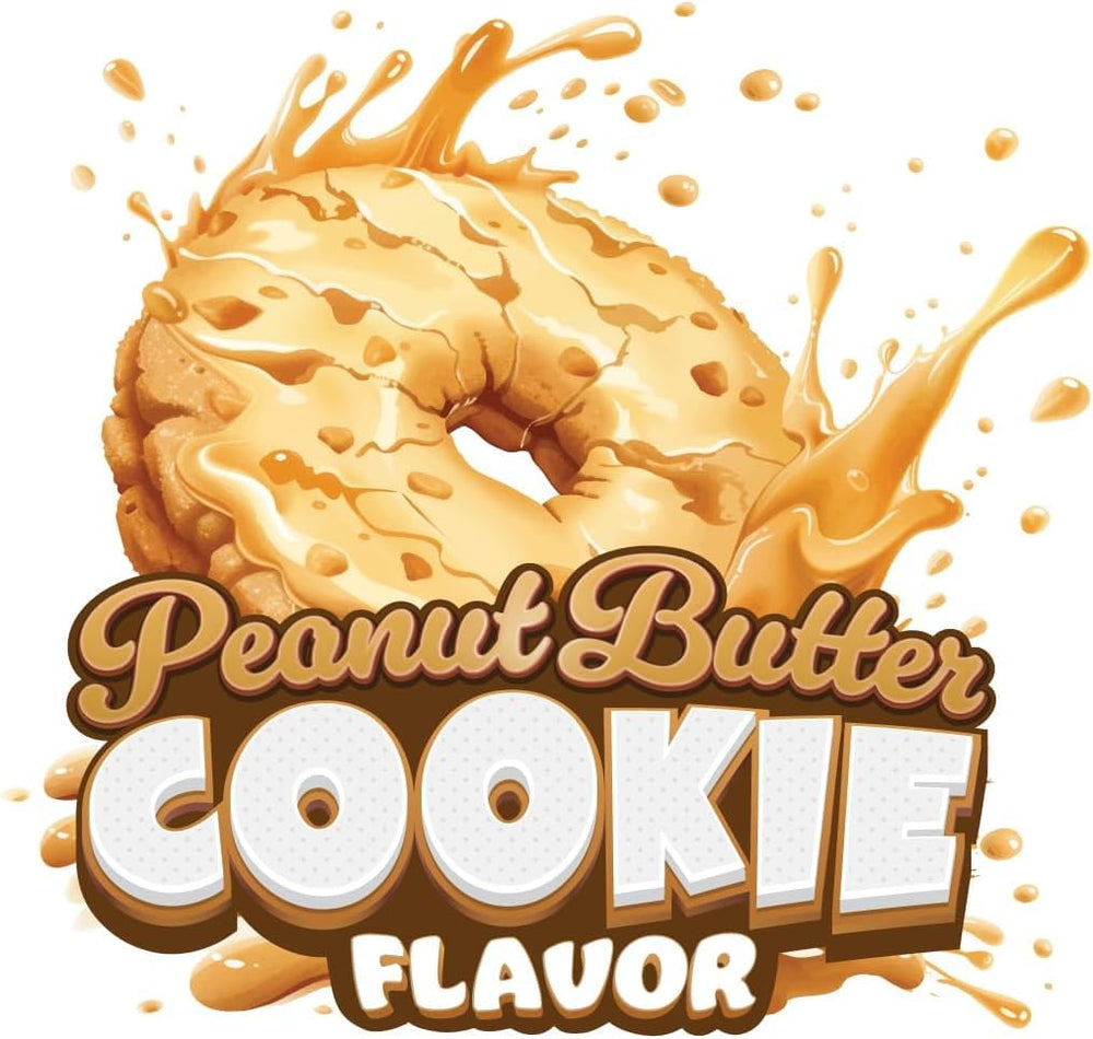 BASIC SUPPLEMENTS Whey Isolate peanut butter cookie serving on scale shows 110 calories.