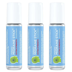 Basic Vigor Migrastil roller bottle close-up for on-the-go relief