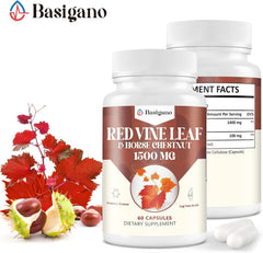 Basigano veins and circulation visual suggests natural vein health support