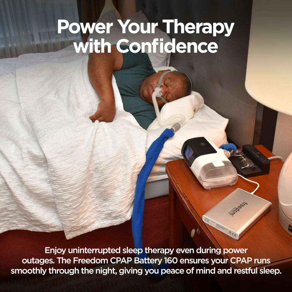 Emergency backup solution keeps CPAP ready during outages