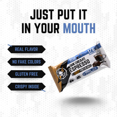 Battle Bars gluten-free icon indicates a safe snack option.