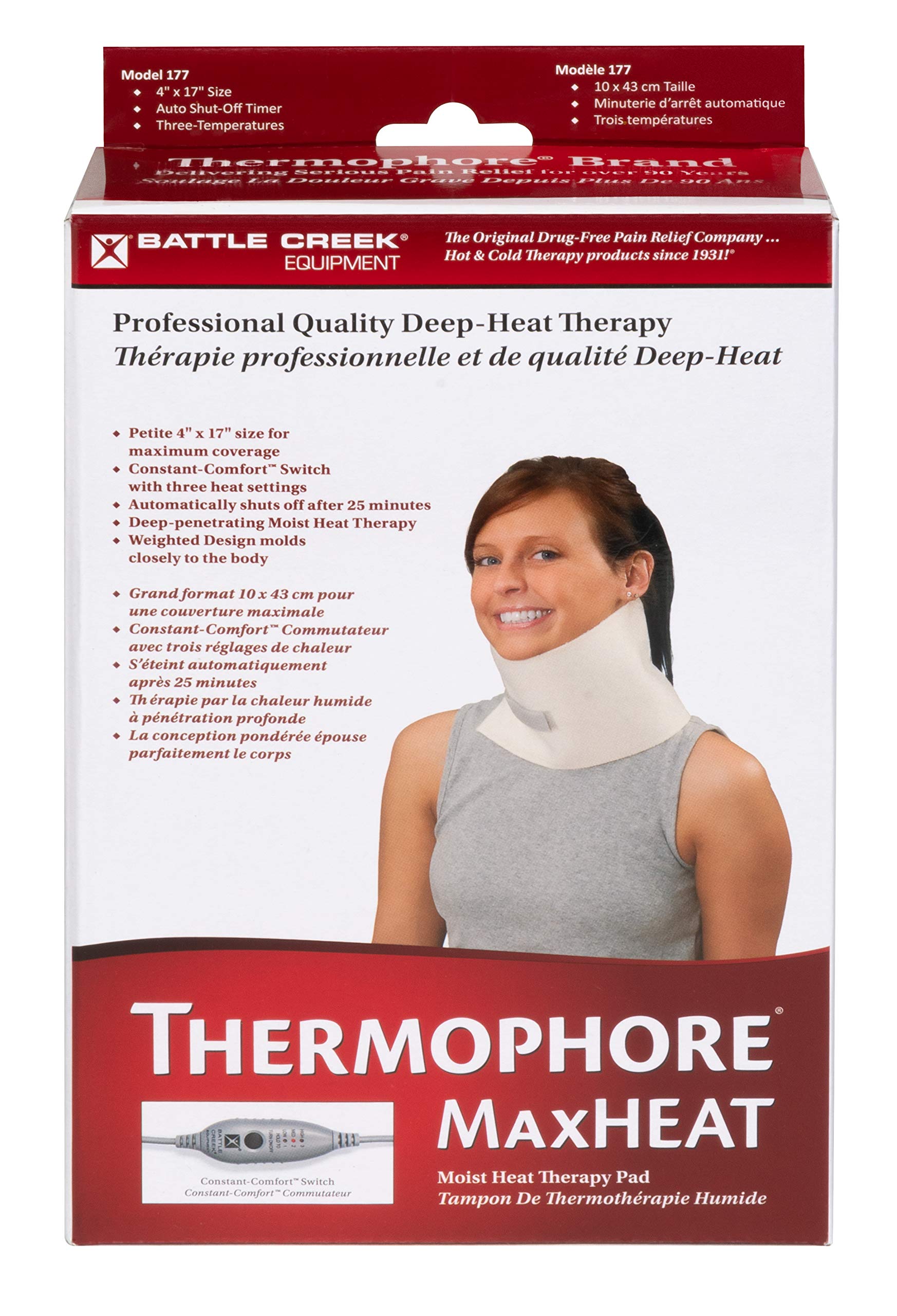 Battle Creek Thermophore MaxHeat four-stage therapy facilitates customizable treatments.
