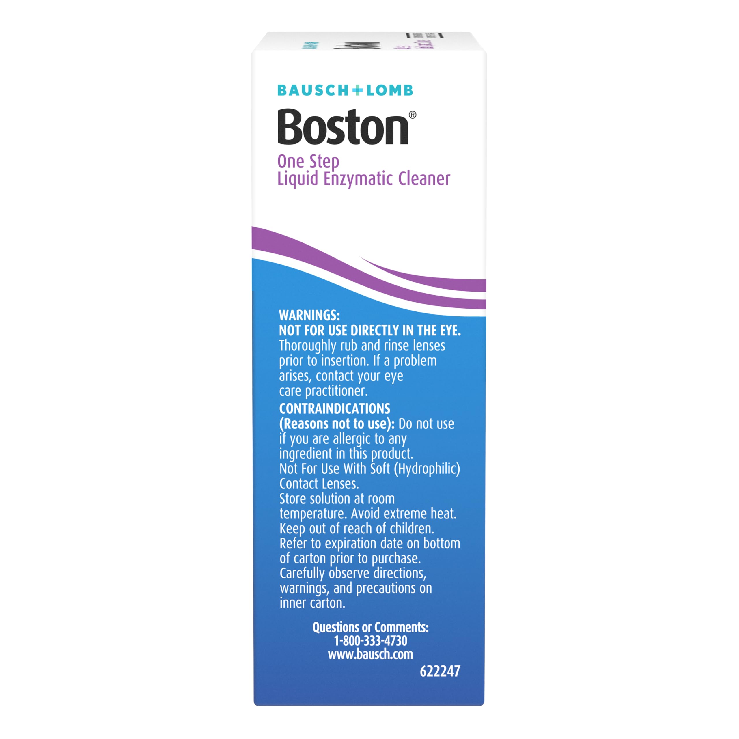 One Step cleaner integrating disinfection and cleaning for lens care