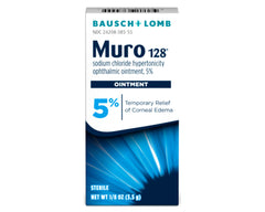 Muro 128 box front showing branding and usage guidance.