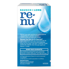 Portable Renu moisture drops size fits in a bag or case.