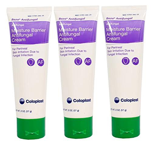 Baza Moisture Barrier Antifungal Cream tube in a 3-pack for daily moisture.