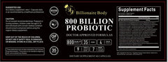 BB Billionaire Body Probiotics daily-use bottle suggests easy routine