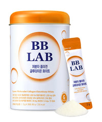 BB LAB collagen glutathione white stick packaging for on-the-go beauty support