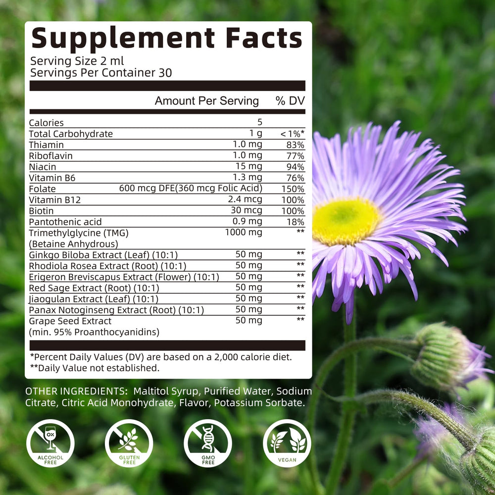 BBEEAAUU TMG ingredients illustration maps natural extracts.